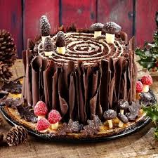 Woodland Christmas Yule Log Cake Yulelog Homestyle Christmas Woodland Christmas Yule Log Cake Yule Log Cake Yule Log Recipe Log Cake