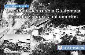 No se reportan daños ni lesionados. Hoy En La Historia De Guatemala 4 De Febrero De 1976 Terremoto De San Gilberto Asola A Guatemala
