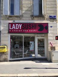 Enseigne Lady Sushi Bordeaux Sushi Bordeaux Lady