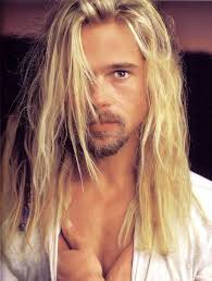 It's not nearly as egregious as the interview with the vampire 'do, but it makes you feel a little dirty for pining after him. Brad Pitt Long Blonde Hair The Best Undercut Ponytail