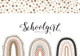 Neutral color palette boho rainbow classroom theme. Simply Stylish Boho Rainbow