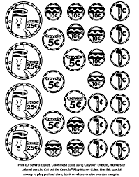 Designing and printing your own labels is simple to do with just a few clicks of your computer mouse. Play Money Coins Coloring Page Crayola Com