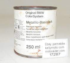 OEM BMW PAINT CAN 250ml BASECOAT METALLIC BMW 031 RED (Rot) 51919058251 |  eBay