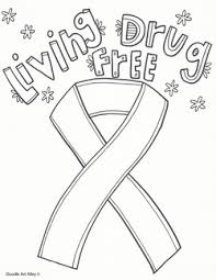 Red printable coloring pages are a fun way for kids of all ages to develop creativity, focus, motor skills and color recognition. Red Ribbon Week Coloring Pages And Printables Classroom Doodles