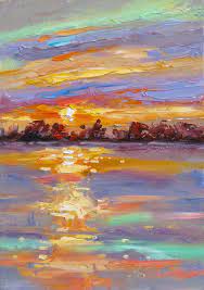 Tom Brown Fine Art Sunset Over The