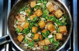 Garlicky Tofu And Pechay Chinese Cabbage Stir Fry Casa Veneracion