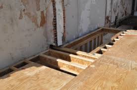 .including installing floor joists, installing a 3/4 inch plywood subfloor, adding fire stops to first and second floor 3/4 inch plywood subfloor preparation: How To Install A Plywood Subfloor