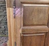 Laser paint removal for wood surfaces., Precisely strip old paint without  damaging wood texture., Gentle, clean and efficient for wood restoration.,  #LaserCleaning #WoodPaintRemoval #WoodRestoration | ...