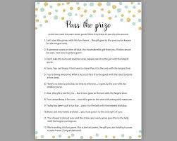 Mint And Gold Baby Shower Game Pass The Prize Mint Baby Etsy Snowflake Baby Shower Mint Baby Shower Pass The Parcel Game