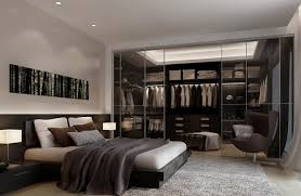 They beautifully complement the soft neutral colors of the stone fireplace. Minimalist Closet Design Ideas Contemporary Walk In Closet Ideas