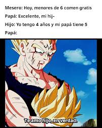 Debes crear una cuenta para seguir viendo. Mesero Hoy Menores De 6 Comen Gratis Papa Excelente Mi Hij Hijo Yo Tengo 4 Anos Y Mi Papa Tiene 5 Papa Te Amo Hijo En Verdad Verbub