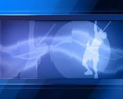 Isolated on a gray background. Sport News Background Stock Video Pond5