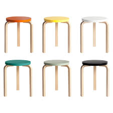 Our aalto range combines scandinavian design, sustainability and quality for a timeless and stylish this simple and stylish stool makes a handy seat for extra guests and includes a hidden fold out step. Design Classic Alvar Aalto S Artek Stools Dwell