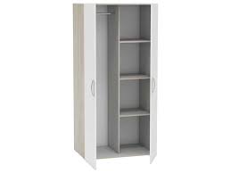 Armoire 2 Portes Nano Coloris Chene Shannon Blanc Vente De Armoire Conforama En 2020 Armoire 2 Portes Armoire Conforama Armoire