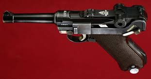 This Is A Very Rare 1938 Date Krieghoff P 08 Luger In What Was Intended To Be A Final Shipment Of The Contract Of 10 000 Guns For The Luf Guns Hand Guns Pistol