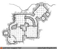 The Voiceless Chambers Dyson Logos On Patreon Dungeon Maps Map Layout Tabletop Rpg Maps