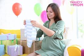 It would also be great as a gender reveal card! How To Throw A Virtual Baby Shower Thrifty Little Mom