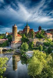 Bautzen Sachsen Old Town City Castle