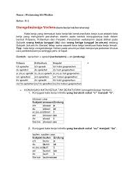 Untuk membuat sebuah kalimat utuh dalam bahasa jerman, setiap kata kerja harus dikonjugasikan sesuai dengan subjeknya. Bahasa Jerman