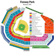 Fenway Park Seating Chart Views And Reviews Boston Red Sox
