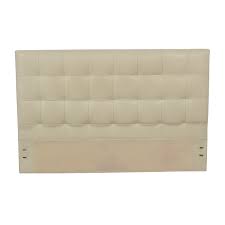 Key details made from sustainably sourced wood certified to fsc® standards. 90 Off West Elm West Elm Low Leather Grid Tufted Headboard Beds