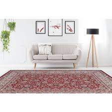 Eine atmosphäre wie im orient erreichst du schon mit passenden dekoartikeln oder einem mosaiktisch auf dem balkon. Orientalischer Teppich Fransen Teppiche Orientalisch Wohnzimmer Rot 160cm X 230cm
