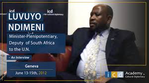 Luvuyo Ndimeni (Minister-Plenipotentiary, Deputy of South Africa to the U.N) - Interview