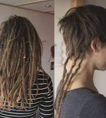Short Hair Long Dreads Dread Hairstyles Long Dreads Long Hair Styles