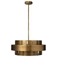 Jamie young small flowering lotus pendant details metal lighting pendant with flower shade. Jamie Young Cascade Pendant In Antique Brass 5casc Chab Transitional Pendant Lighting By Gwg Outlet Houzz