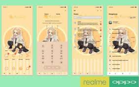Tema ini support dengan berbagai tipe oppo dengan versi v804 seperti oppo a3s. Tema Anime Untuk Oppo Coloros 7 11 Dan Realme Ui Kupas Habis