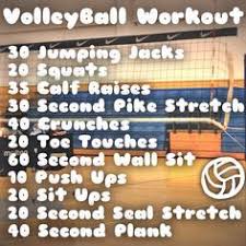 Volleyball Workout With Images Volleyball Workouts Volleyball Skills Basketball Workouts