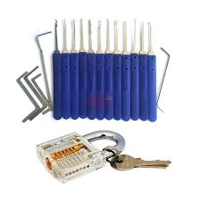 Ouvreur Pratique De La Cueillette Des Serrures Avec Serrure De Formation De Serrurier Lock Pick Set Lock Picking Tools Locksmith