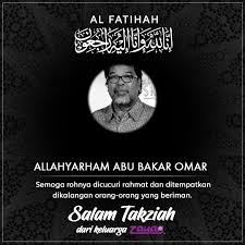 Permaisuri johor, raja zarith sofiah sultan idris shah dan tunku mahkota johor, tunku ismail sultan ibrahim berangkat ke alor setar untuk istiadat pemakaman almarhum sultan kedah sultan abdul halim mu'adzam shah, hari ini. Zayan On Twitter Pelakon Veteran Abu Bakar Omar Meninggal Dunia Pagi Jumaat Jenazah Akan Disemadikan Di Tanah Perkuburan Islam Akar Peluru Jalan Pegawai Alor Setar Kedah Selepas Solat Asar Al Fatihah Https T Co Rujicopjar