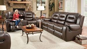 Titan Living Room Chocolate Reclining Sofa Loveseat Titan2pcchoclr Rooms To Go Rooms To Go Couches Leather Sofa Living Room