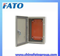 Metal Panel Electrical Enclosure Box Ral7035 Powder Coating Wall Mounting  Cabinet