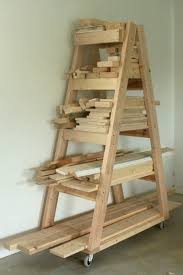 Diy Portable Lumber Rack Free Plans Rogueengineer Com Portablelumberrack Garagediyp Werkbank Selber Bauen Holzbearbeitungs Projekte Einfache Holzprojekte
