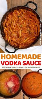 Homemade Vodka Sauce Recipe Is Super Easy And Full Of Flavor Vodkasauce Vodka Pastasauce Pasta Dinner Ita In 2020 Vodka Sauce Homemade Vodka Sauce Sauce Recipes
