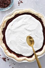 Sugar free chocolate pie (french silk pie). Dairy Free Chocolate Pie Cook Nourish Bliss