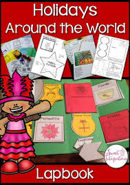 Holiday Or Hanukkah Activities Christmas Interactive Lapbook Interactive Lapbooks Holiday Books Lapbook