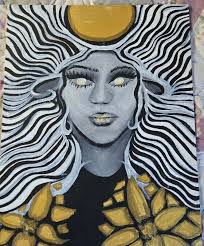 NWOT• Museum of Peace & Quiet Nylon Reversible Throw Blanket Olive MoPQ