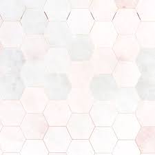 Download Premium Illustration Of Hexagon Pink Marble Tiles Patterned Pink Marble Tile Patterns Honeycomb Wallpaper