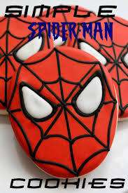 Let's draw spiderman in action. Simple Spider Man Cookies The Sweet Adventures Of Sugar Belle