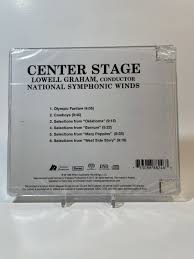 SACD: Center Stage Lowell Graham National Symphonic Winds Super Audio CD  SEALED