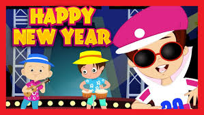Happy New Year Dancing Song For Children Happy New Year Song Kids Songs New Years Song