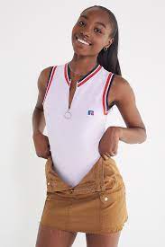 Russell Athletic Elektra Sleeveless Bodysuit Sleeveless Bodysuit Sleeveless Russell Athletic