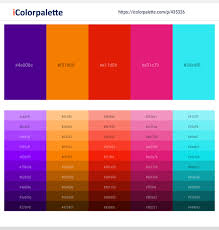 Indigo is a combination of violet and blue. 8 Latest Color Schemes With Indigo And Red Color Tone Combinations 2021 Icolorpalette