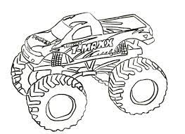 For example, some coloring sheets feature simple outlined monster truck pictures that are easier to fill with colors while others feature more complex pictures with. Monster Truck Coloring Pages For Kids Coloring Home