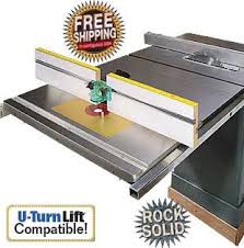 Cast Iron Router Table Extension And Fence Table Saw Extension Table Extension Table Saw Accessories