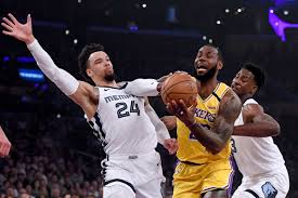 Aac, 48кhz, 128 kbps feed. Lakers Vs Grizzlies Final Score Lebron Helps Clinch Season Series Silver Screen And Roll