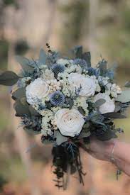 Maybe you would like to learn more about one of these? Dusty Blue Bouquet Blue And Gray Bouquet Blue Bouquet Etsy Blue Wedding Bouquet Bridal Bouquet Blue Dried Flower Bouquet Wedding